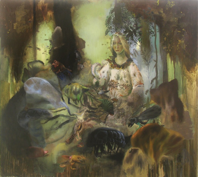 Χωρίς τίτλο. 2010, λάδι σε καμβά. 180 x 200 εκ.