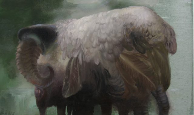 Untitled. 2010, oil painting, 100x120 cm