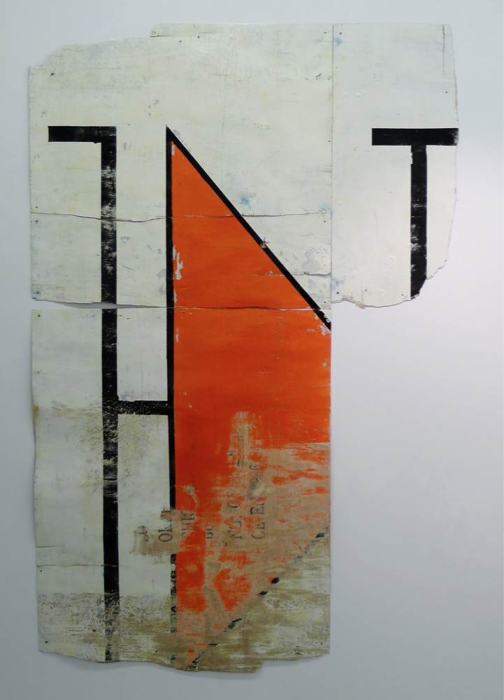 L. 2011. Coatings on wood. 186 x 120 cm