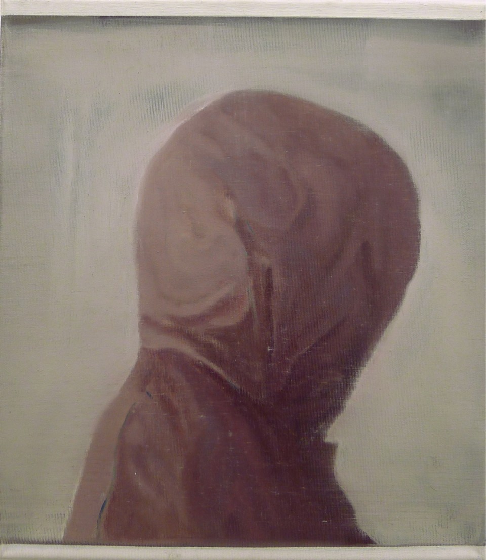 Vangelis Gokas, Eva II, 2013, oil on canvas, 40 x 35 cm