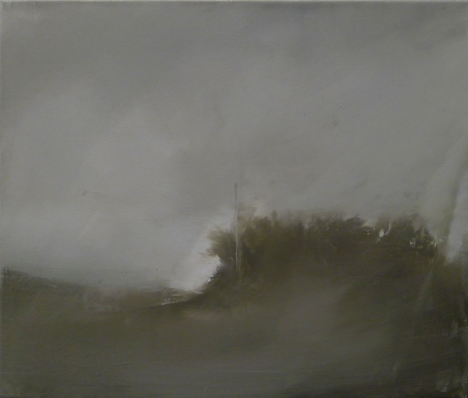 Vangelis Gokas, Untitled, 2013, oil on canvas, 50 x 60 cm