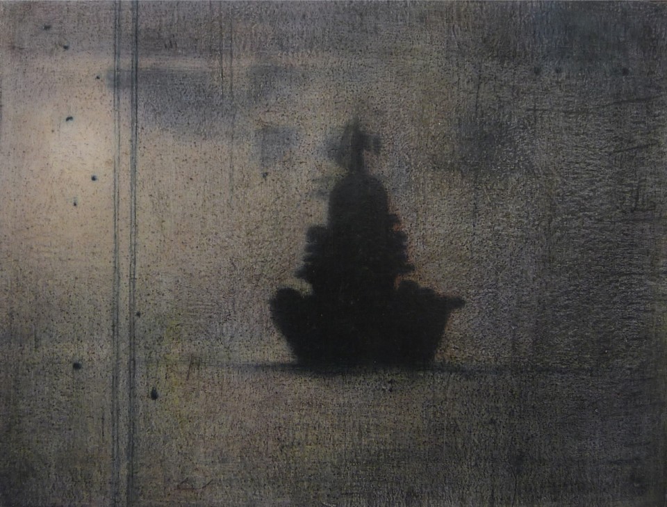 Maria Polizoidou, Untitled, 2010, oil on canvas, 40 x 52 cm
