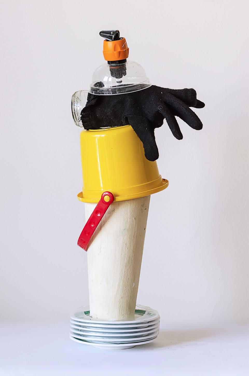 Untitled, 2013, mixed media, 50 x 15 x 15 cm