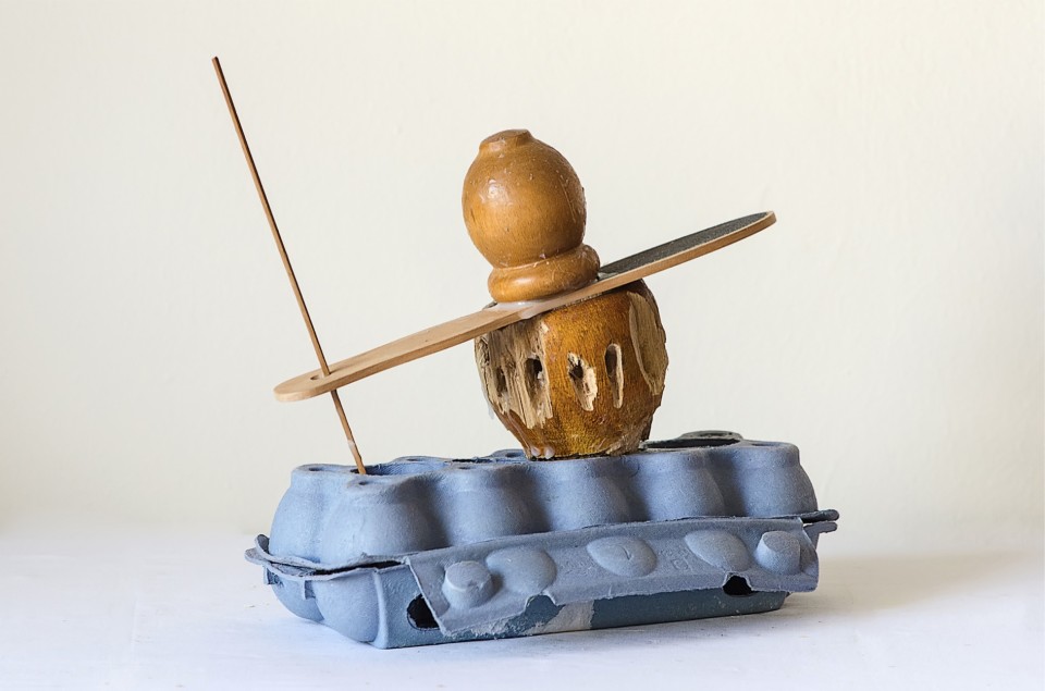 Untitled, 2013, mixed media, 25 x 18 x 15 cm