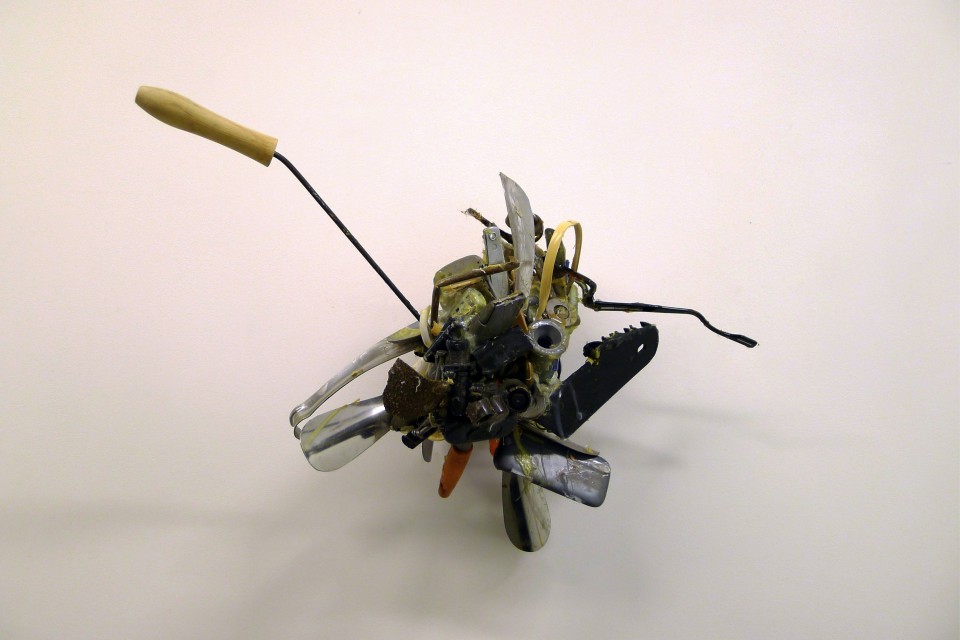 Untitled, 2013, mixed media, 34 x 40 x 23 cm