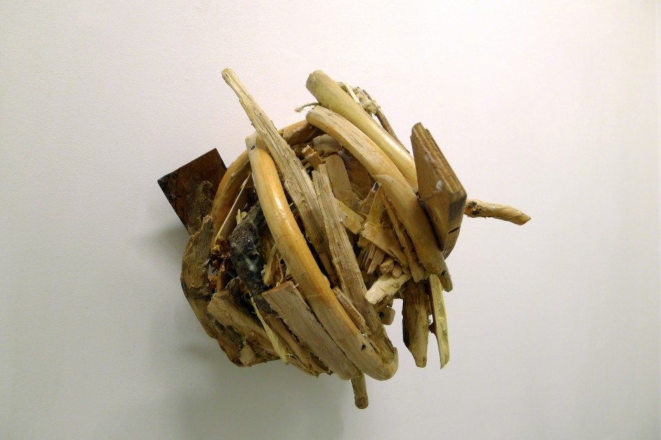 Untitled, 2013, mixed media, 40 x 26 x 31 cm