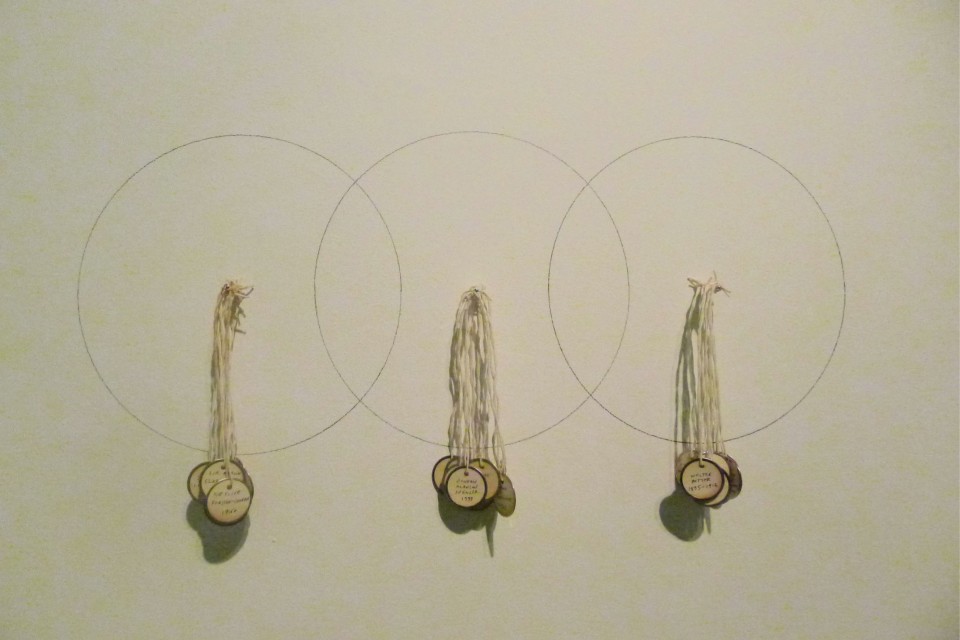 Lyrics, 2014, mixed media, dimensions variable