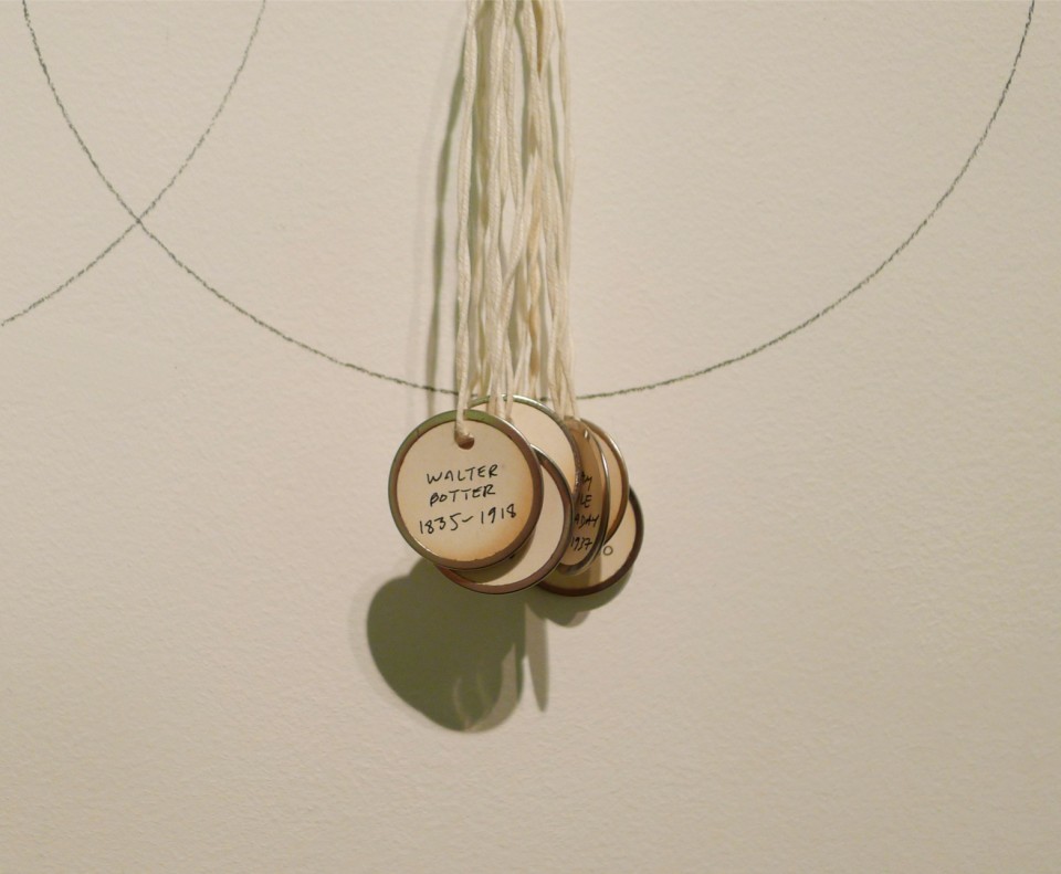 Lyrics, 2014, mixed media, dimensions variable (detail)