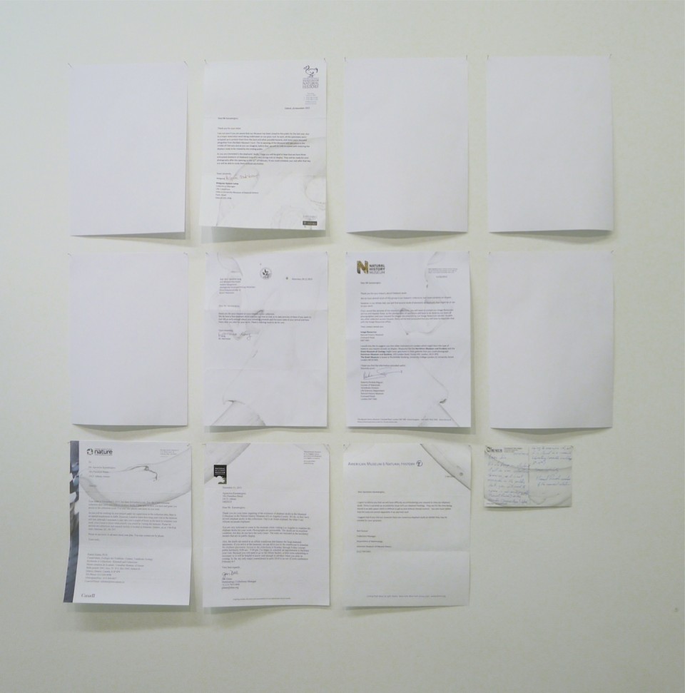 Correspondence, 2014, pencil on paper, 93 x 93 cm