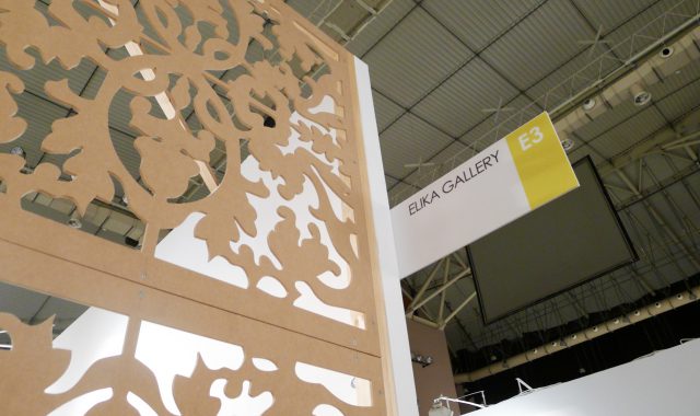 Elika at art-athina 2014 booth E3