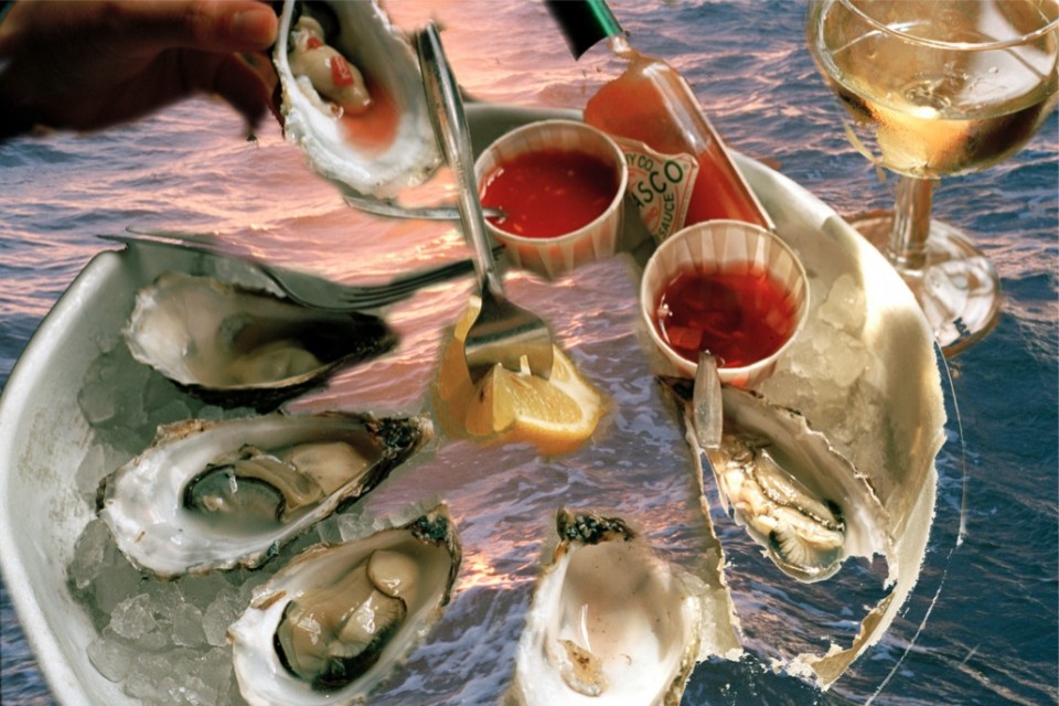 Oysters, 2014, Archival pigment print, 100 x 150 cm