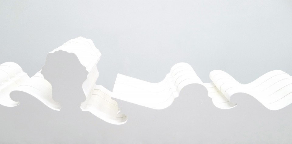 Untitled (white), 2015, detail