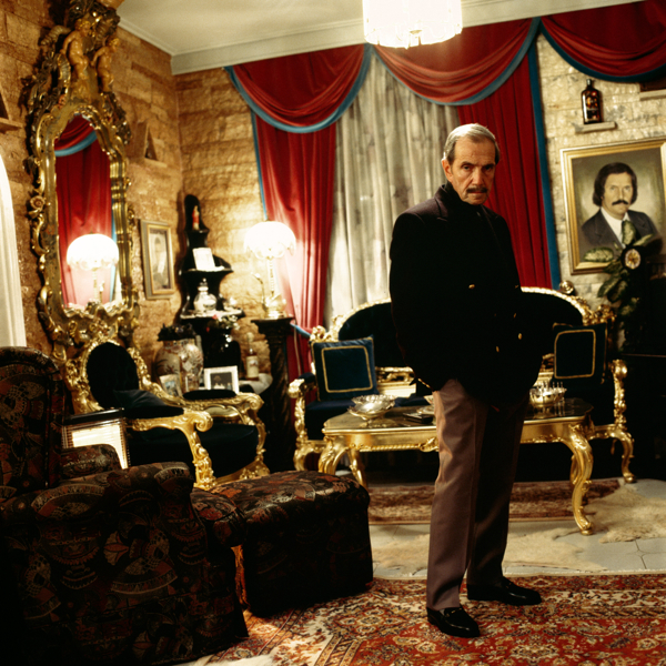 Spyros Staveris, Nikos Foskolos, 1999, archival pigment print, 30 x 30 cm