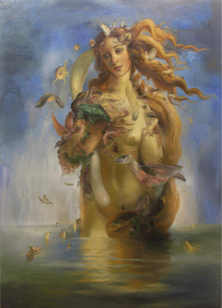 Takis Germenis, Untitled, 2009,oil on canvas, 180 x 130 cm