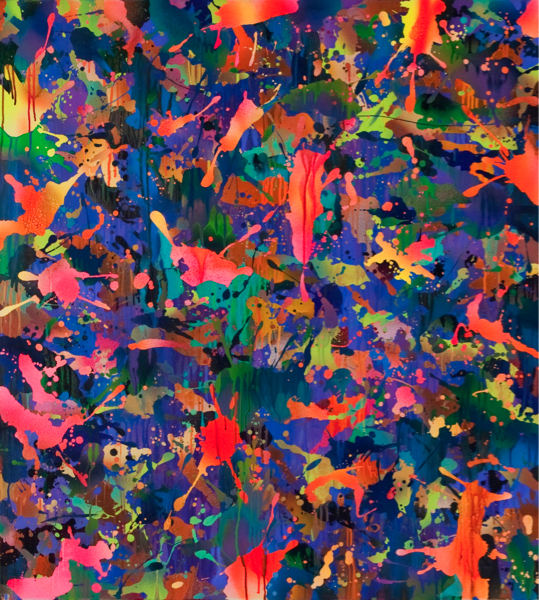 Yorgos Stamkopoulos, Velvet Sleep, 2012, Acrylic on Canvas, 110 x 100 cm, courtesy CAN Gallery, Athens