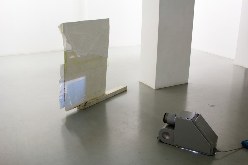 Better in image 02, 2016, marble, iron, polythylene, pvc, print on vinyl, episcope, dimensions variable