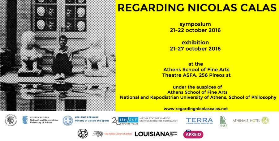 Regarding Nicolas Calas