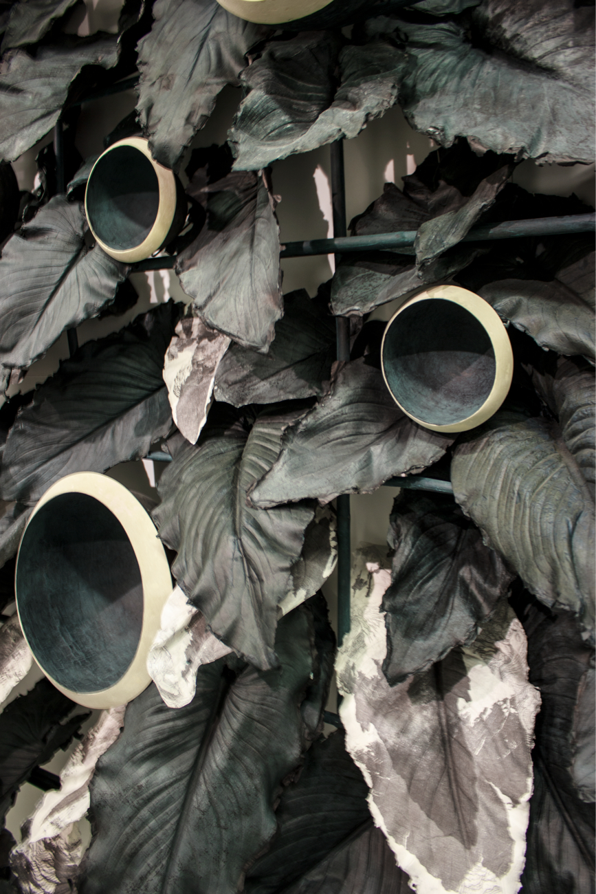 Shadow cliffs and eight ecliptic full moons, 2016 - 2017 (detail)