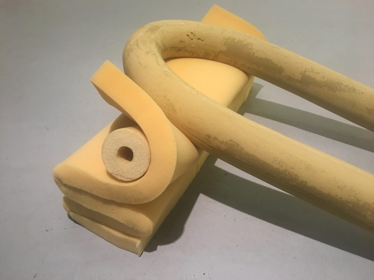 Ηow could this happen to me again?, 2018, plaster, polyurethane, foam, dimensions variable
(detail) 