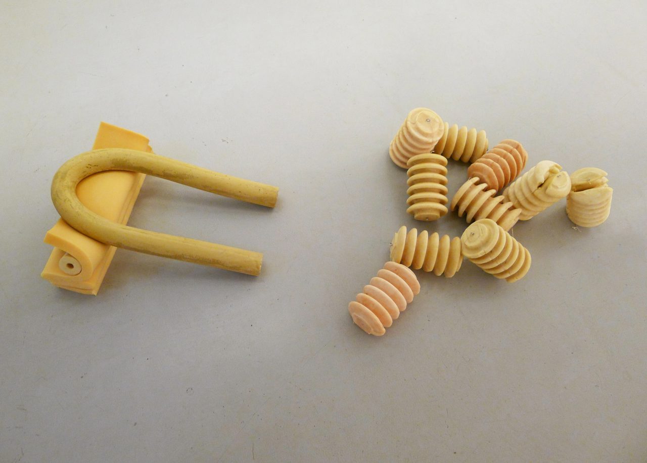 Ηow could this happen to me again?, 2018, plaster, polyurethane, foam (dimensions variable) 