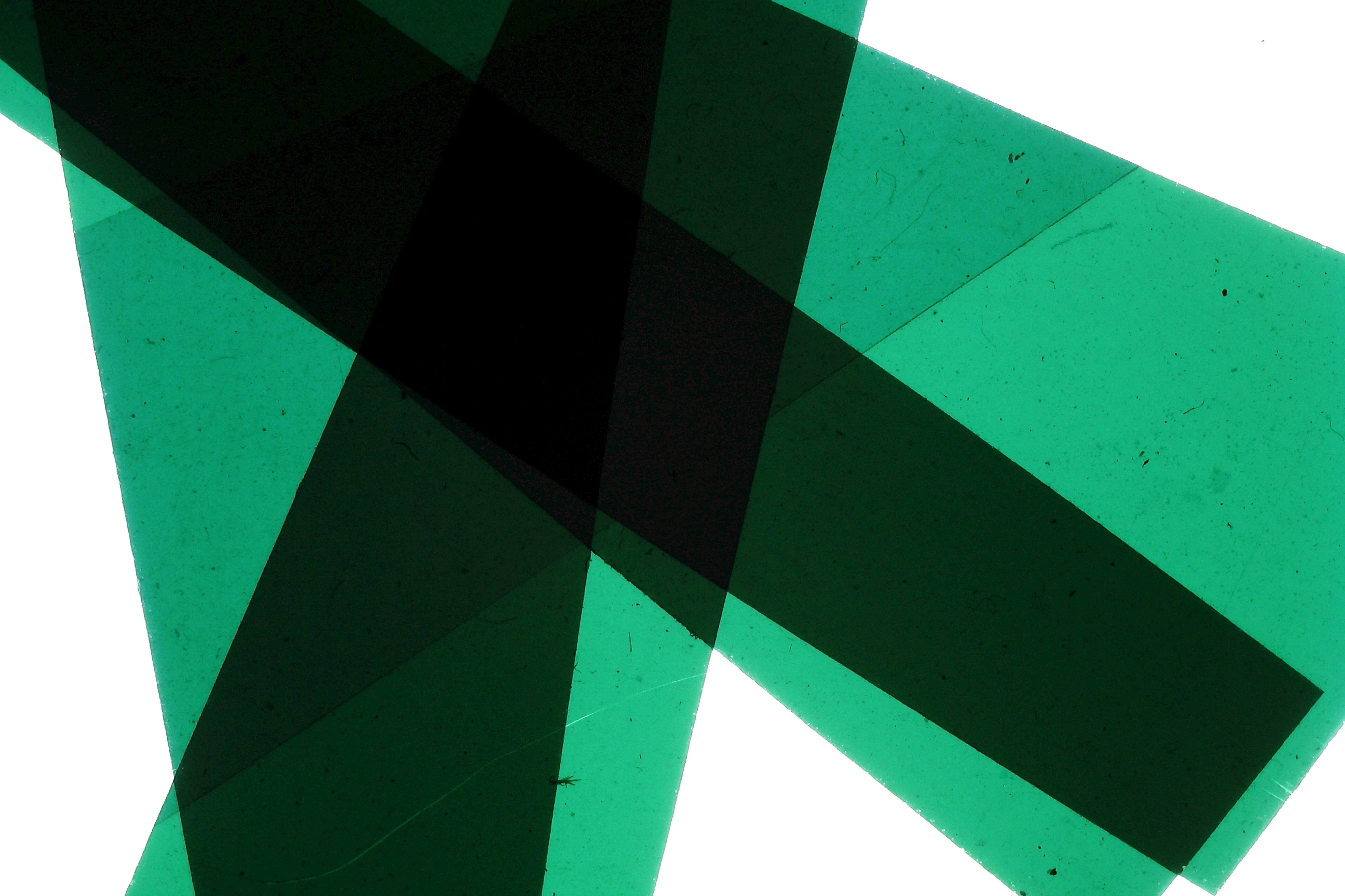 A few notes for the day that is gone, 2014-2018, duratrans print, metal, light panel, 65 x 70 x 10 (detail)