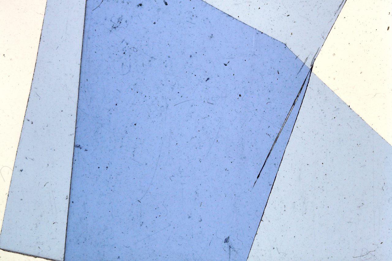 A few notes for the day that is gone, 2014-2018, duratrans print, metal, light panel, 65 x 70 x 10 (detail)