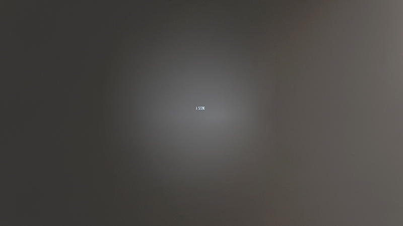 Time-lapse, 2018, 1min HD video-loop projection, 29 x 21 cm ed. 1/3