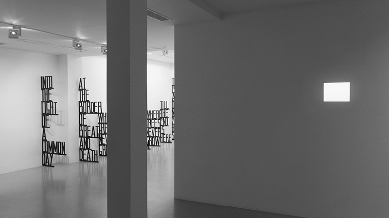 Installation view